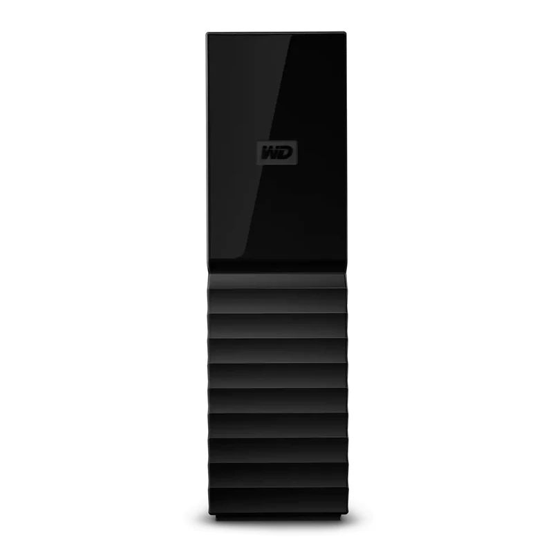 هارد اکسترنال وسترن دیجیتال مدل My Book Desktop با ظرفیت ۱۸ ترابایت دارای رابط USB Type-A 3.2، سازگار با کامپیوتر و لپ‌تاپ (ویندوز و مک) گوشی موبایل، تبلت، با سرعت چرخش ۵۴۰۰ دور در دقیقه، مقاوم در برابر خط و خش