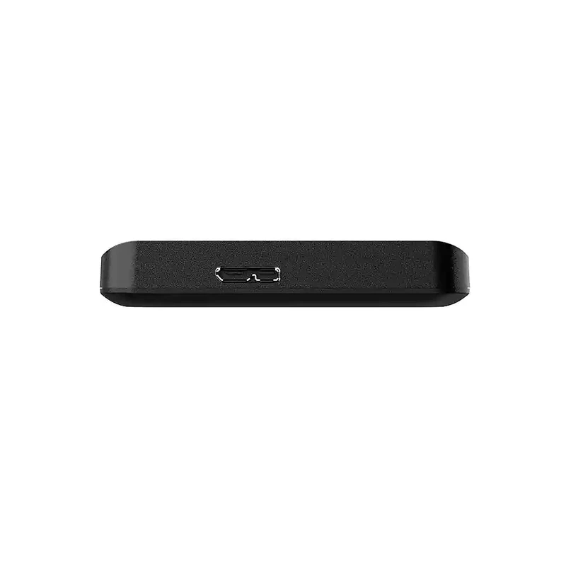 هارد اکسترنال توشیبا مدل Canvio Basics با ظرفیت دو ترابایت دارای رابط USB Type-A 3.2، سازگار با گوشی موبایل، تبلت، کامپیوتر و لپ‌تاپ (ویندوز و مک) با سرعت چرخش ۵۴۰۰ دور در دقیقه، مقاوم در برابر خط و خش، دارای نشانگر LED