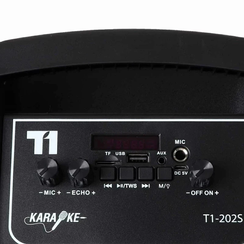 اسپیکر بلوتوثی قابل حمل مدل T1-202s